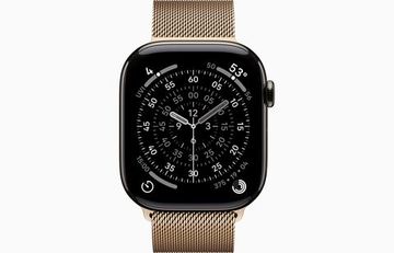 Умные часы Apple Watch Series 11, 42 mm, Gold Titanium, Gold Milanese Loop