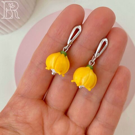 Серьги Ландыши