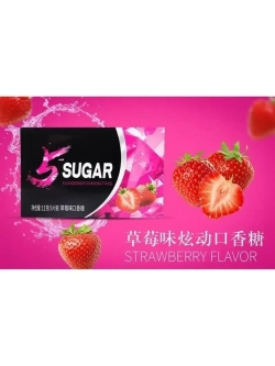 Жевательная резинка со вкусом клубники 11 г * 30 шт