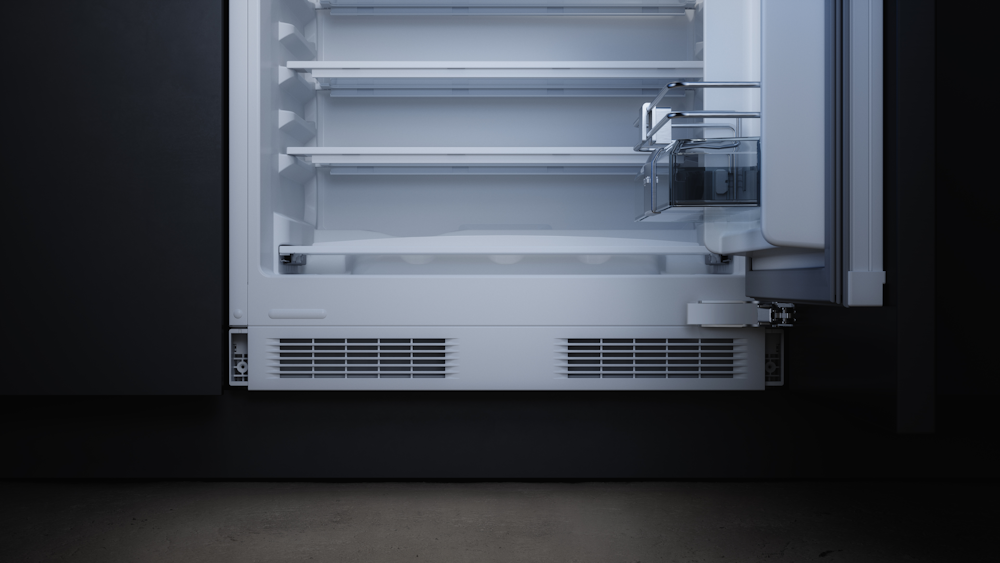 Встраиваемый холодильник с внутренней морозильной камерой Kuppersbusch FKU 1545.0i