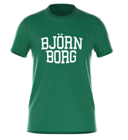 Мужская теннисная футболка Björn Borg Essential T-Shirt - verdant green