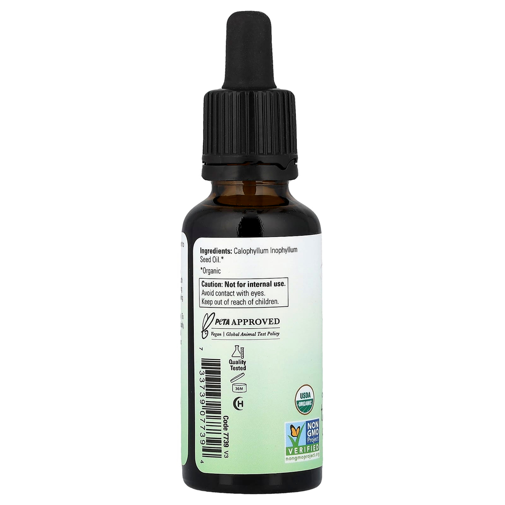 NOW Foods, Solutions, сертифицированное органическое и чистое масло таману, 30 мл (1 жидк. унция)