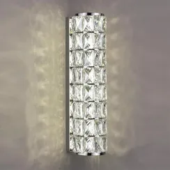 4927/8WL L-VISION ODL24 603 хром/металл/хрусталь Настенный светильник LED 8W 4000K 463Лм PANTA