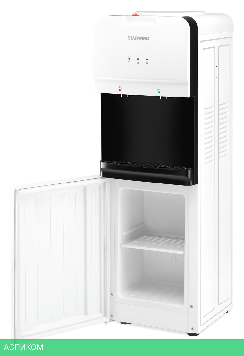 Кулер для воды Starwind SW-1005EW белый/черный