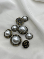 Пуговицы Жемчуг1 бронзовые
