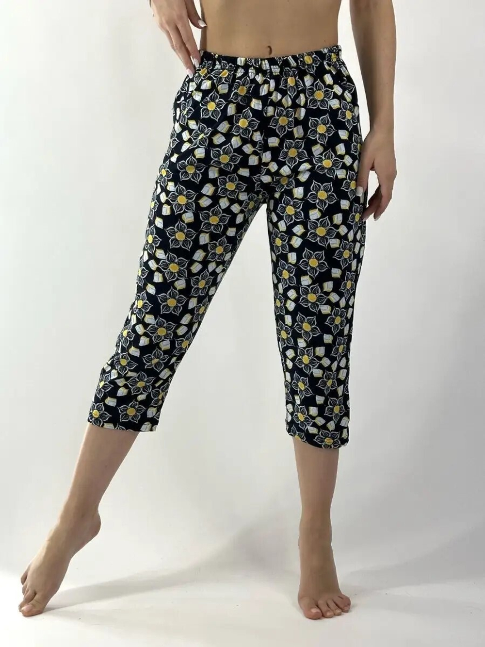 Пижама женская бриджи+футболка (норма) КЖ0035