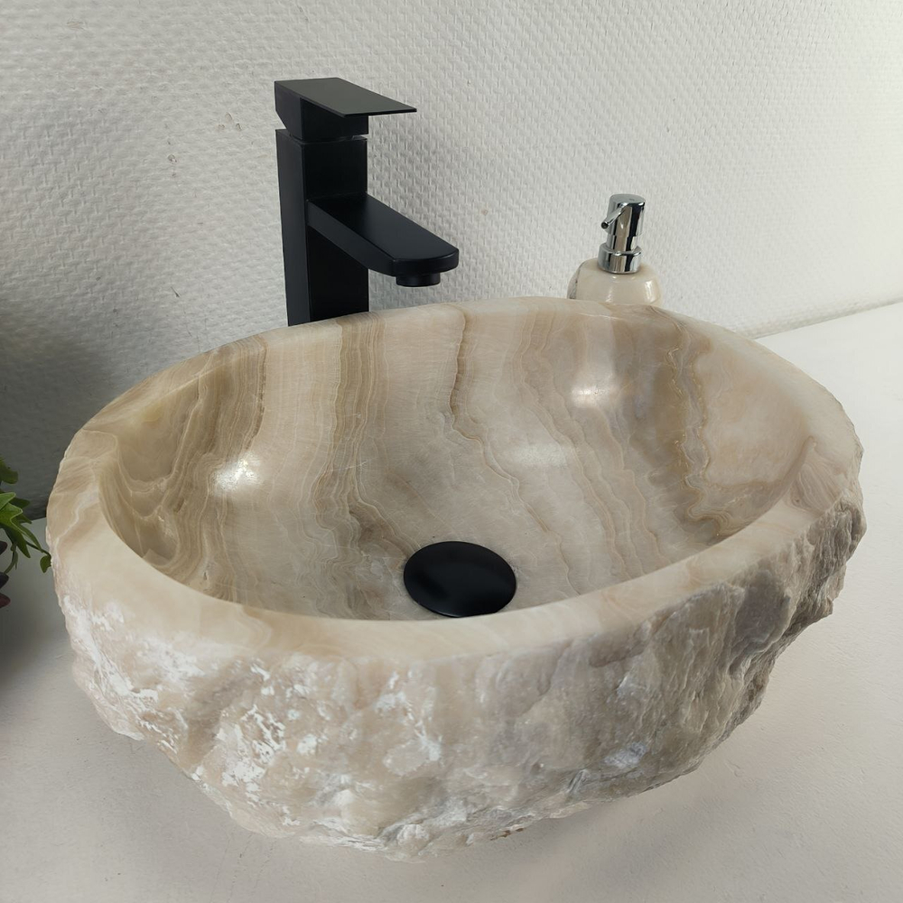 Раковина из оникса Erozy White EO-64246 43*32*16 0212
