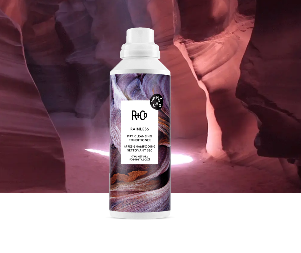 R+Co RAINLESS Dry Cleansing Conditioner/СУХОЙ ДОЖДЬ сухой шампунь-кондиционер для кудрявых волос, 147 мл