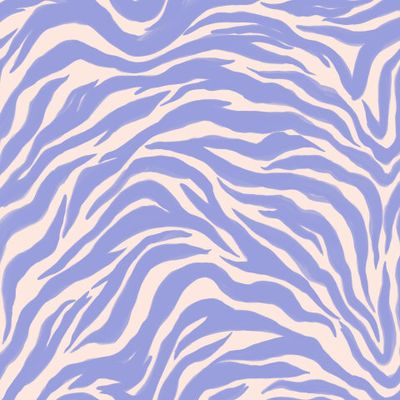 Тигр полосатый принт. Фиолетовые полоски. Зебра