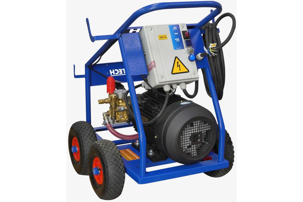 Мойка в/давления C-TECH на ферму производительная C-TECH NEXT NTR2020 (200 бар, до 1200 л/ч, 7.5 кВт) мобильная электрическая