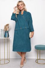 Платье "Памела" П7261 (индиго) LT Collection