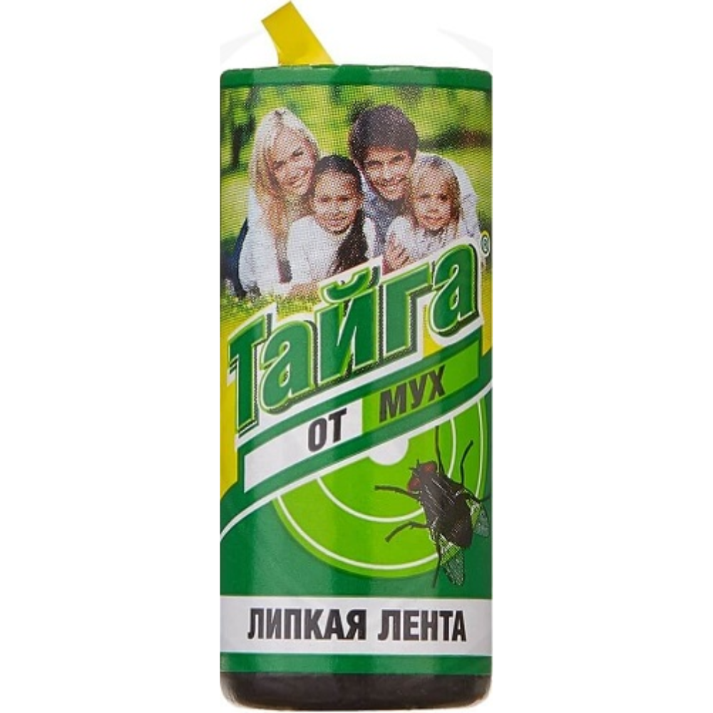 Липкая лента Тайга от мух 4 шт