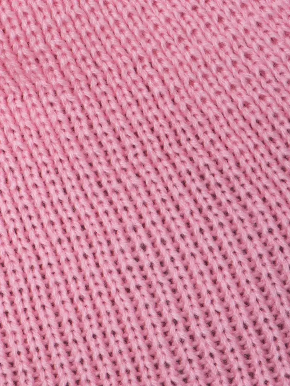 Шарф зимний вязаный с помпонами для девочки