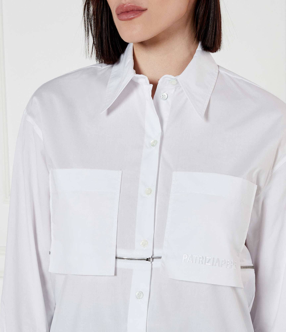 Рубашка Patrizia Pepe - белый(8C0737 AH74)