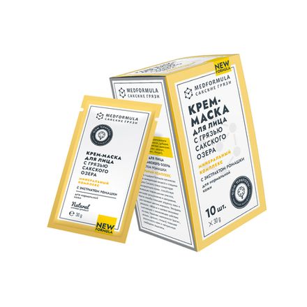 Крем-маска с грязью Сакского озера "Минеральный комплекс"