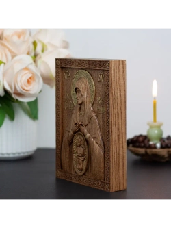 Помощница в родах икона Божией Матери, ясень