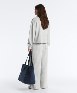 Oysho Куртка пике, серый меланж