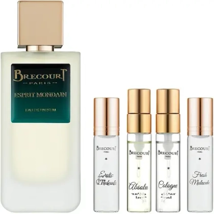 Brecourt Esprit Mondain - Set (edp/100ml + edp/2x7ml + edp/2x5ml)