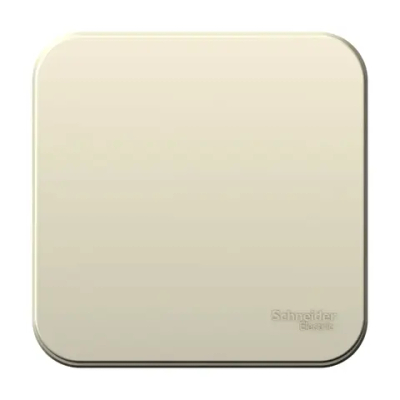 BLANCA О/У 1-клавишный ВЫКЛЮЧАТЕЛЬ (сх.1), 6А, 250В, МОЛОЧНЫЙ