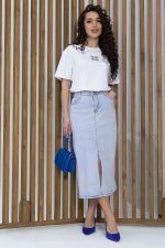 Футболка Аника (белая/коты) Б13493-20М LT Collection