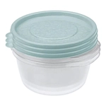 КОМПЛЕКТ КОНТЕЙНЕРОВ АРТ-ДЕКОР 0,75Л (3 ШТ) (Светло-голубой)