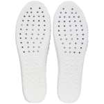 Стельки зимние обрезные с амортизацией стопы из ЭВА с иск. мехом»TEPLO», цвет серый, р 40-46