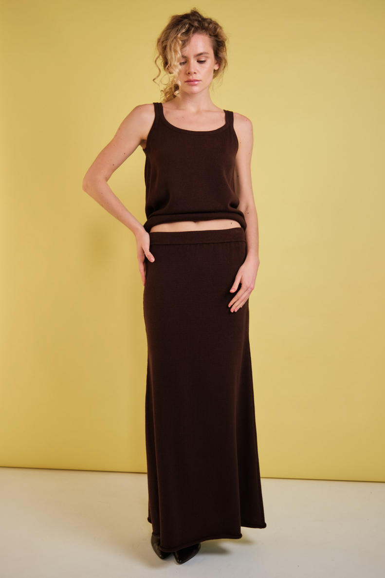 Женский костюм DBR 38345-3125 темно-коричневый, 170