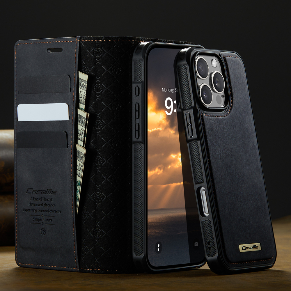 Чехол-кошелек CaseMe 2 in 1 MagSafe iPhone 16 Pro
