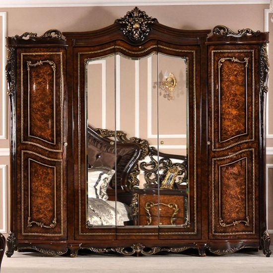 Шкаф  ДЖОКОНДА 5-ти ств.  корень  глянец