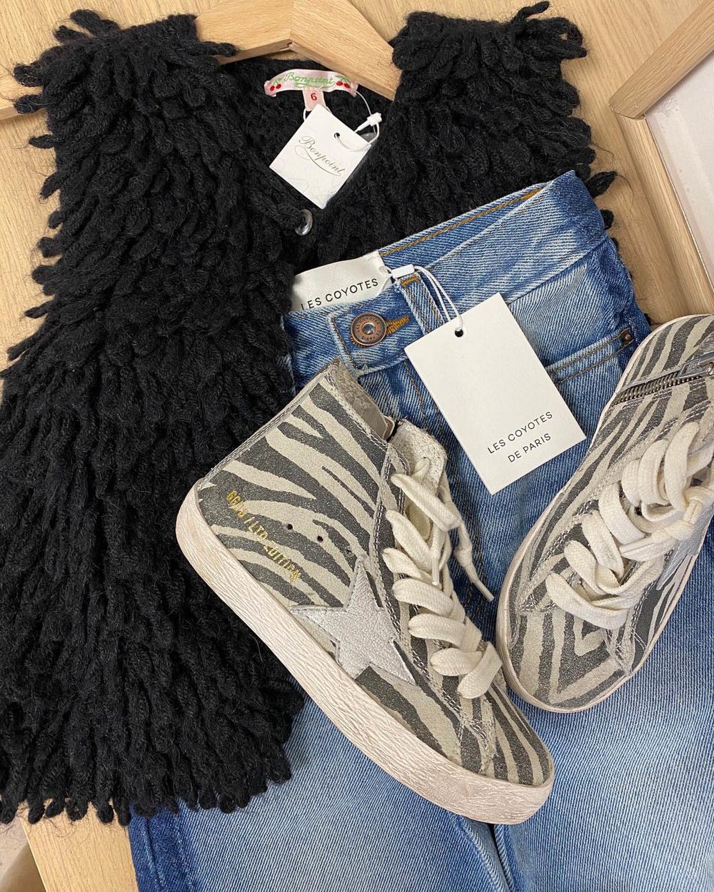 Кеды Bonpoint & Golden Goose