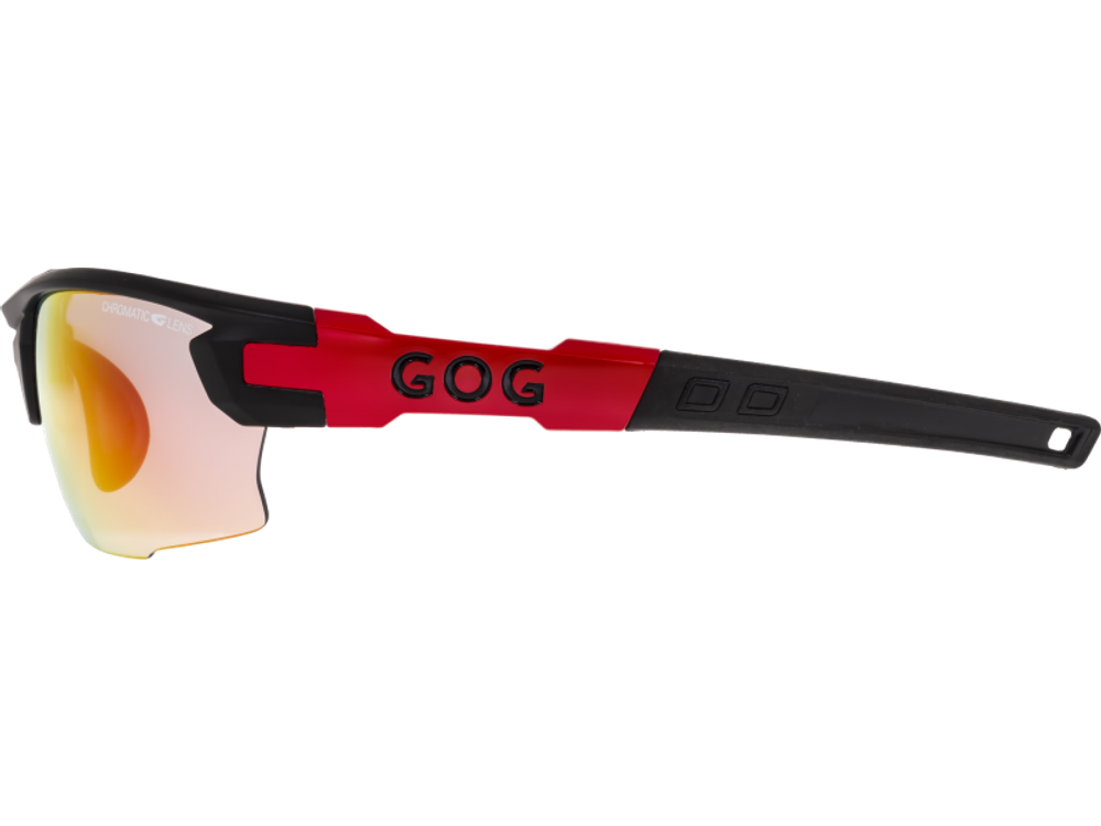 Спортивные очки GOG Steno C / Matt Black-Red / Photochromic Red Lens