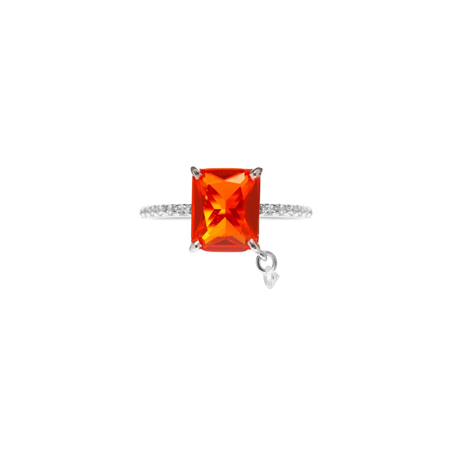 Кольцо Crystal Nuance Ring – Red