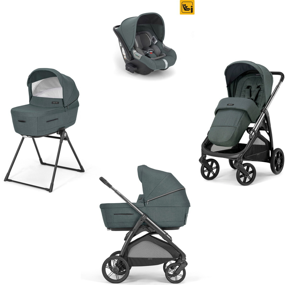 Детская коляска Inglesina Aptica System Quattro 4 в 1 DRW 2024 Emerald Green