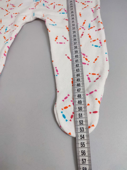 Ползунки на лямках утепленные на 1-6 месяцев