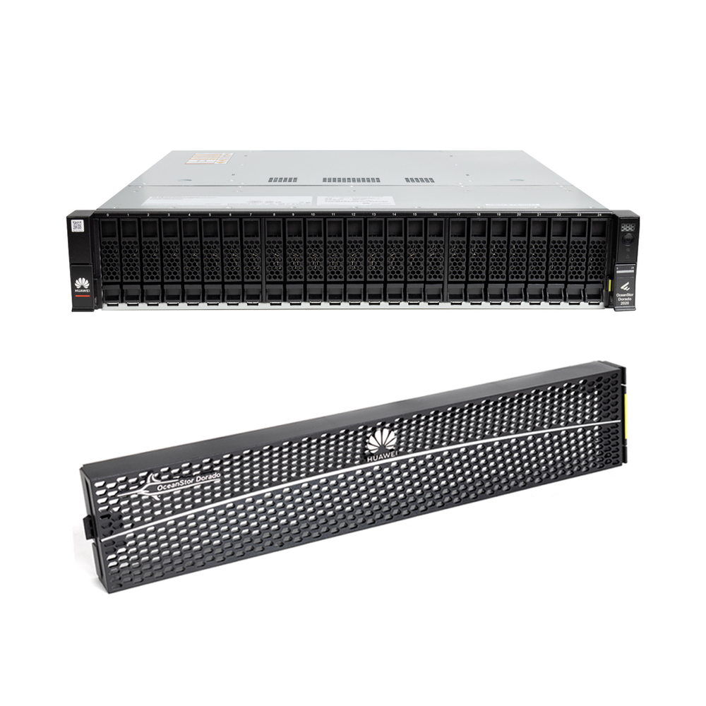 Система хранения данных (не укомплектована дисками) Huawei D2020-64G-SAS-AC 01 OceanStor Dorado 2020