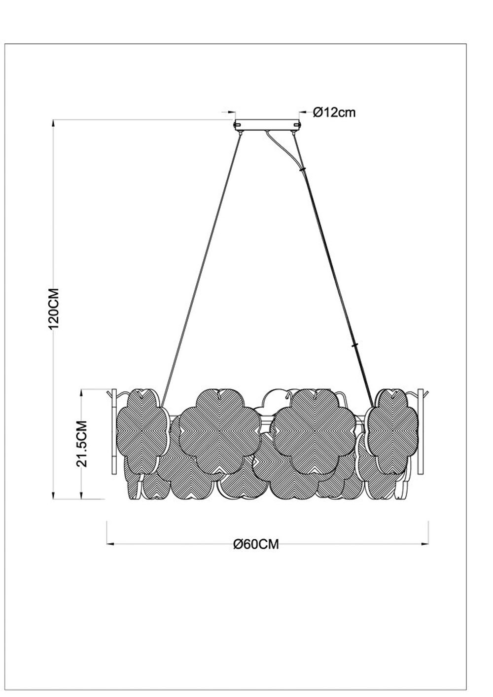 Подвесная люстра ARTE LAMP
