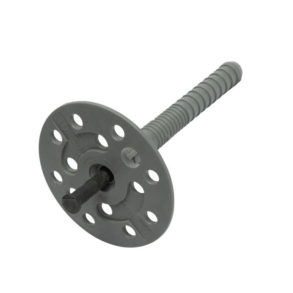 Дюбель для теплоизоляции 10х90 мм IZO с пластиковым гвоздем Tech-Krep