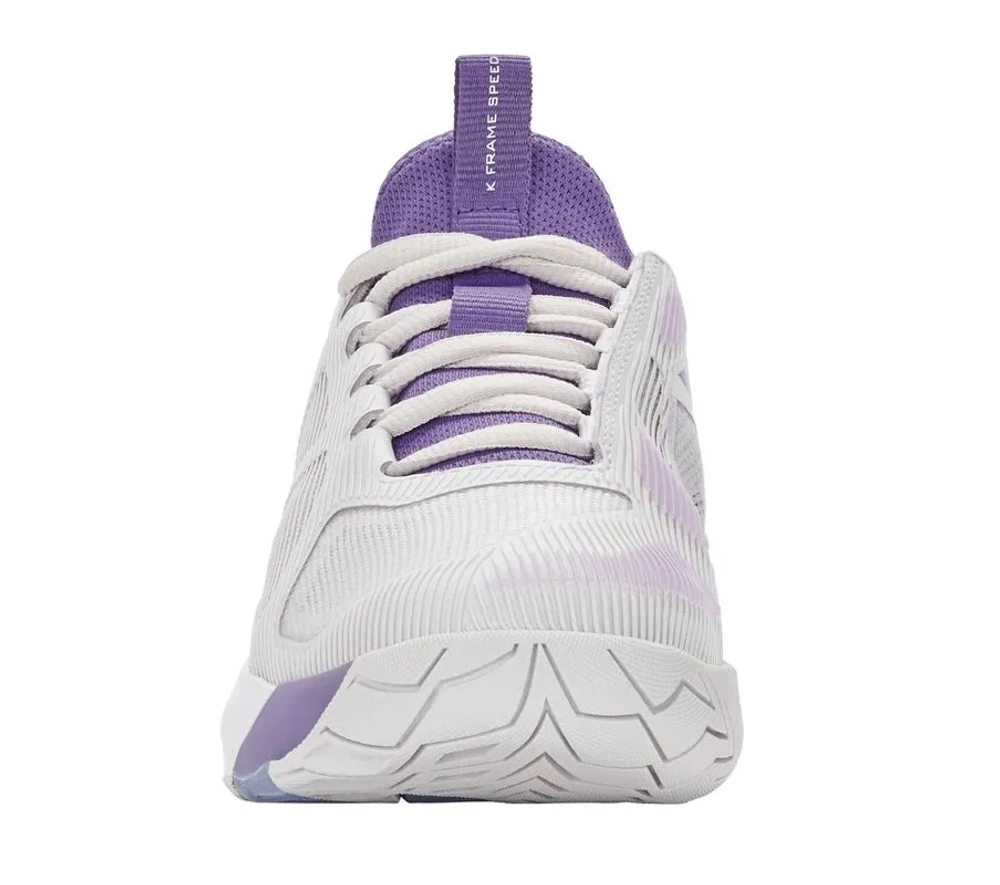 Женские Кроссовки теннисные K-Swiss K-Frame Speed - nimbus cloud/white/purple haze