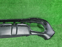Юбка заднего бампера Mercedes GLE V167 (18-24) AMG