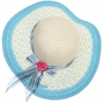 Шляпа женская с широкими полями «TiraMiSu- Ассоль», микс 6 цветов, р58, ширина полей 10 см