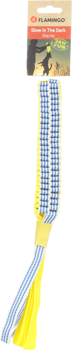 Игрушка GLOWA "Палочка" голубой/желтый L 50 x 3 x 3 см, п/п пластик, Flamingo