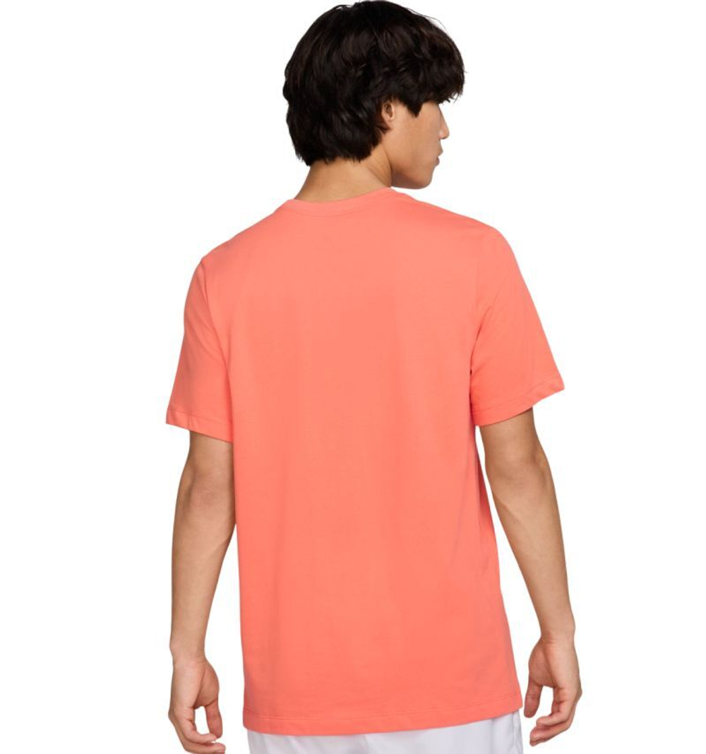 Мужская теннисная футболка Nike Court Dri-Fit - Оранжевый