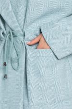 Пальто-пиджак (голубой) Б15087-7М LT Collection