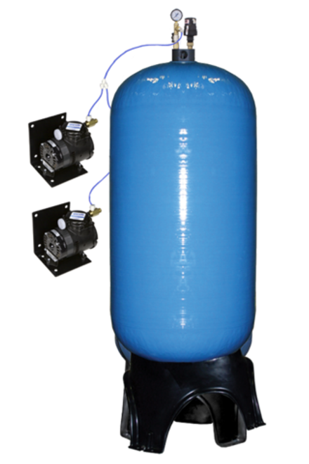 Система напорной аэрации WiseWater 1.5" 2хLP, KAC2 WWAP-2162 AP(х2-1.5")BK