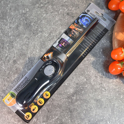 Зажигалка газовая ECOS GL-001B, черная