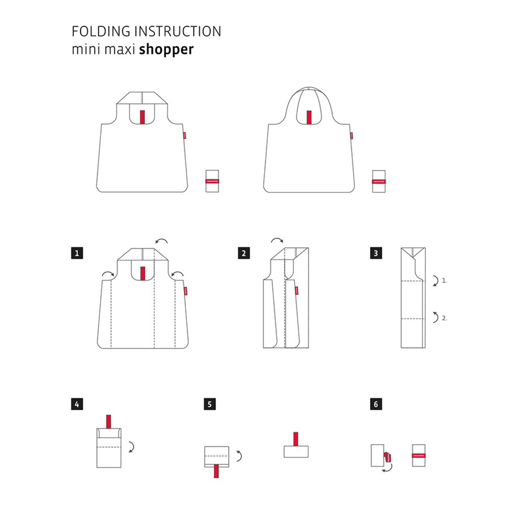 Сумка складная mini maxi shopper tokio