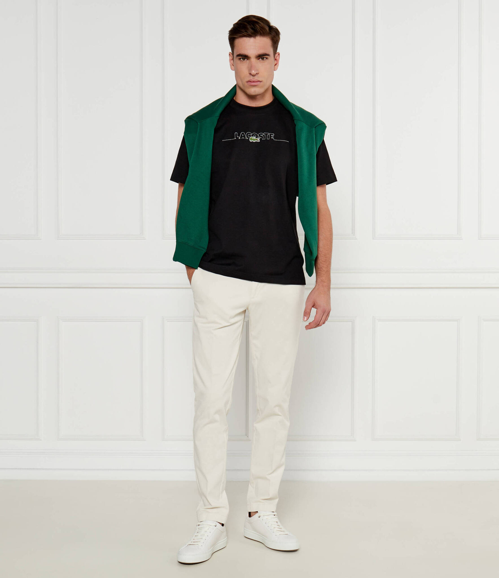 Футболка Lacoste - черный(TH3836)