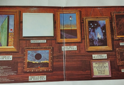 Винтажная виниловая пластинка LP Emerson, Lake and Palmer Pictures At An Exhibition (Japan 1976) (No Obi) Blues Variation