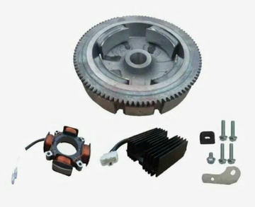 Комплект электрооборудования для 182F,188F,190F, 192F (18А, 12В, под эл.стартер с венцом)