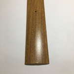 Порог-стык 30мм "Вега-Н" 1,8м Дуб деревенский декор алюм.